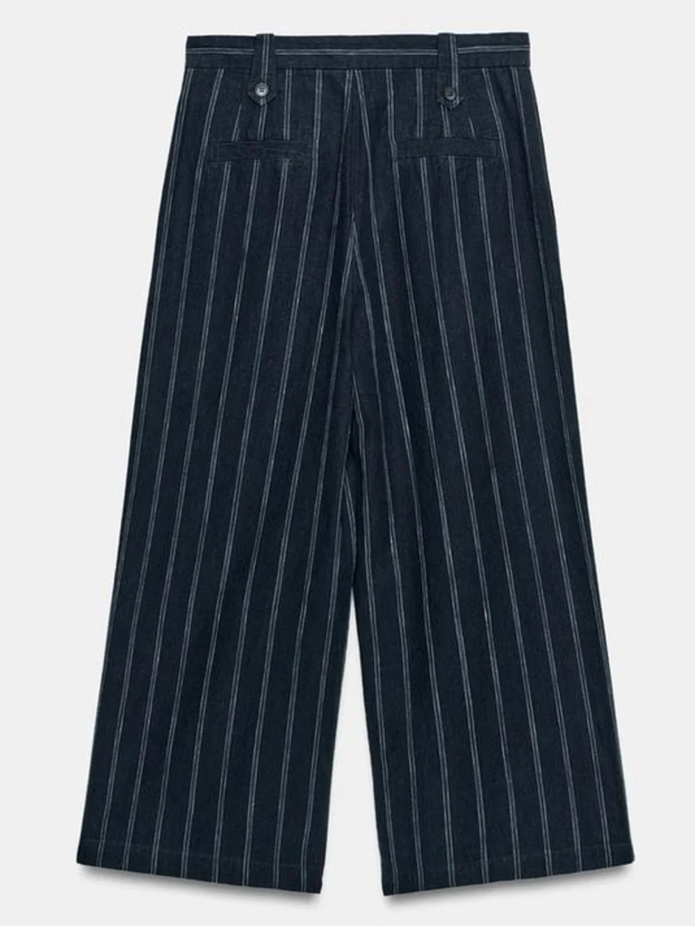 ZARA STRIPED LINEN PANTS ZW COLLECTION